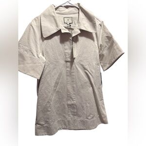 Tuckernuck Stone Carter mini dress in ivory